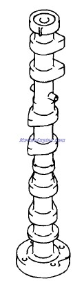 Evinrude Johnson OMC 5031326 - Intake CamShaft Comp