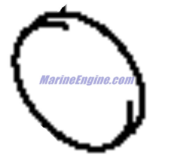 Evinrude Johnson OMC 5031350 - Shim, Tappet
