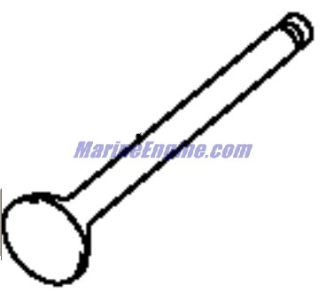Evinrude Johnson OMC 5031382 - Exhaust Valve