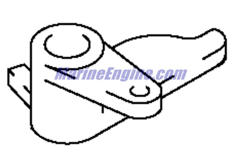 Evinrude Johnson OMC 5031441 - Throttle Lever