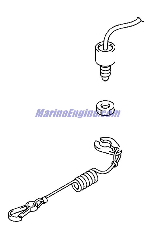 Evinrude Johnson OMC 5031481 - Emergency Switch