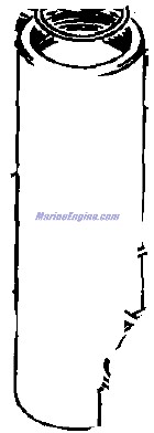 Evinrude Johnson OMC 5031518 - Manifold, Power Tilt & Trim 40HP And 50HP