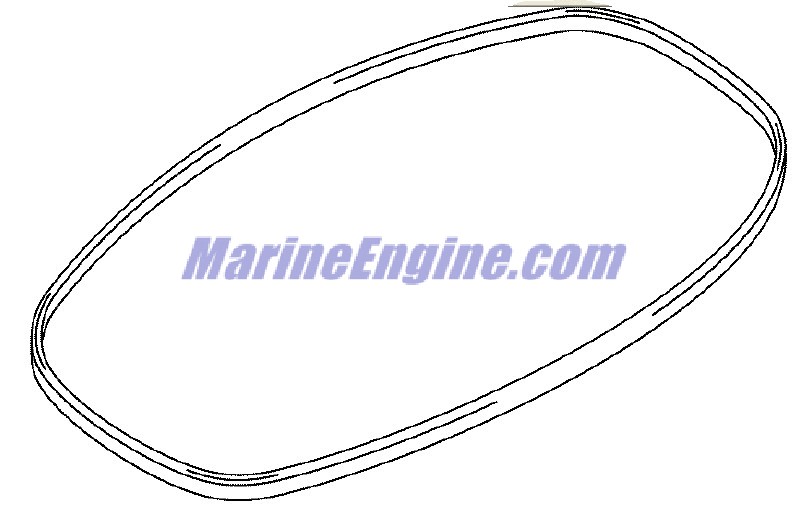 Evinrude Johnson OMC 5031553 - Rubber, Side Cover