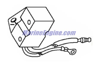 Evinrude Johnson OMC 5031714 - Voltage Regulator Kit - 5HP