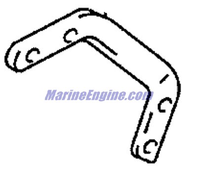 Evinrude Johnson OMC 5031765 - Bracket, Front Panel