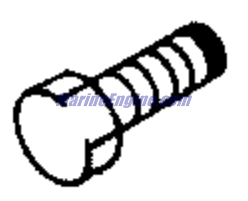 Evinrude Johnson OMC 5031810 - Bolt, 10X50
