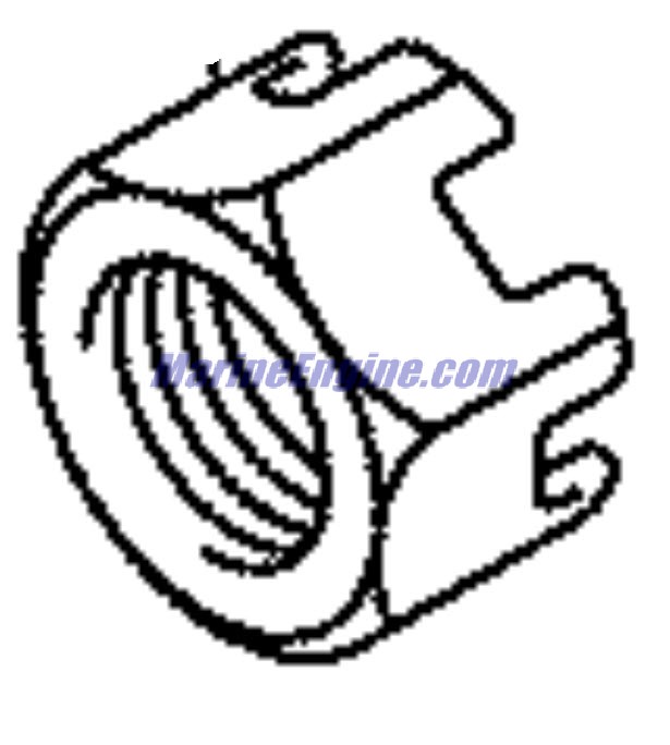 Evinrude Johnson OMC 5031826 - Propeller Nut