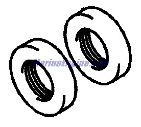 Evinrude Johnson OMC 5031893 - Oil Seal