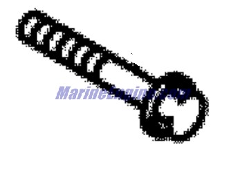 Evinrude Johnson OMC 5031914 - Bolt, Crankcase