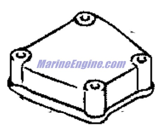 Evinrude Johnson OMC 5031919 - Cylinder Head Cover Upper