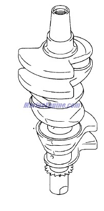 Evinrude Johnson OMC 5031935 - CrankShaft Assembly