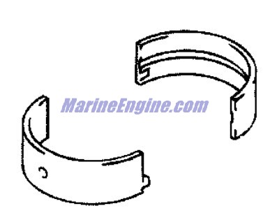 Evinrude Johnson OMC 5031939 - CrankShaft Bearing Non