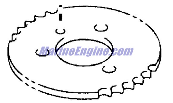 Evinrude Johnson OMC 5031944 - Sprocket, CamShaft