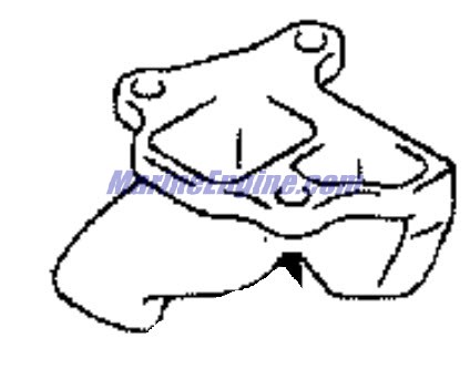 Evinrude Johnson OMC 5031977 - Exhaust Tube