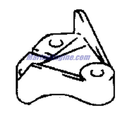 Evinrude Johnson OMC 5031996 - Brace, Starboard