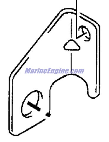 Evinrude Johnson OMC 5032046 - Bracket, Neutral Switch