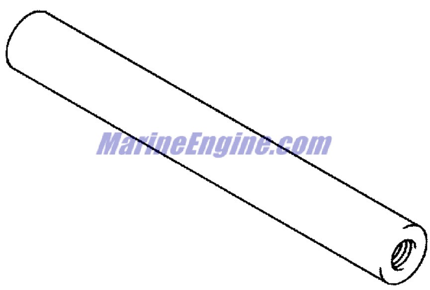Evinrude Johnson OMC 5032073 - Shaft, Tilt Cylinder - Lower