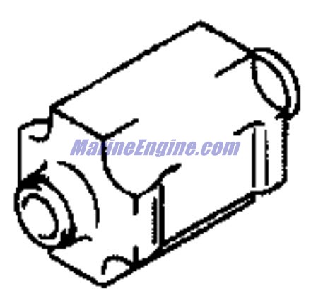 Evinrude Johnson OMC 5032087 - Mount, Lower