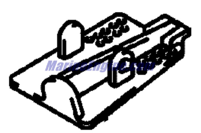 Evinrude Johnson OMC 5032090 - Gearcase Cover - Lower