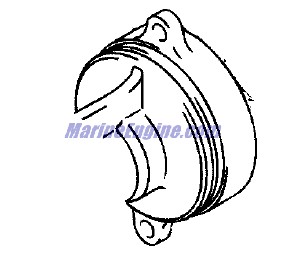 Evinrude Johnson OMC 5032092 - Prop Shaft Bearing Housing