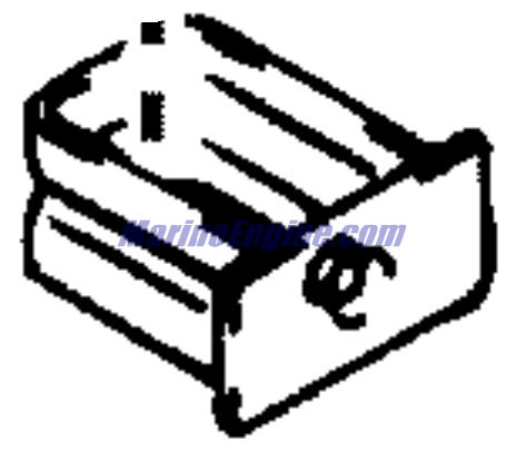 Evinrude Johnson OMC 5032130 - Bracket, Ide Covers