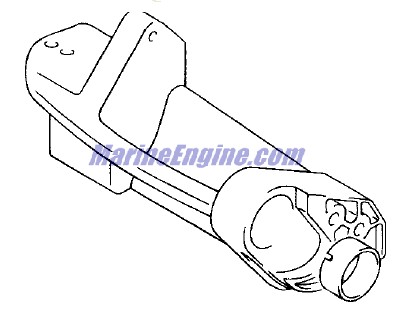 Evinrude Johnson OMC 5032143 - Bracket, Tiller Handle