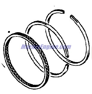 Evinrude Johnson OMC 5032165 - Rings, Oversize 0.50