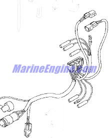 Evinrude Johnson OMC 5032180 - Wiring Harness - Power Tilt & Trim