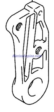 Evinrude Johnson OMC 5032184 - Clutch Lever Cont