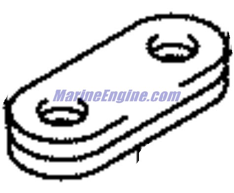Evinrude Johnson OMC 5032188 - Attach, Steering Bracket