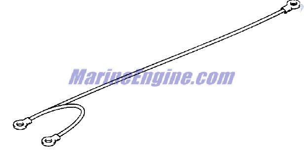 Evinrude Johnson OMC 5032193 - Ground Cable, Power Tilt & Trim Relay