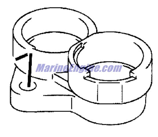 Evinrude Johnson OMC 5032196 - Holder, Power Tilt & Trim Relay