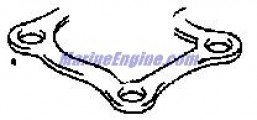 Evinrude Johnson OMC 5032285 - Thermostat Cover Gasket
