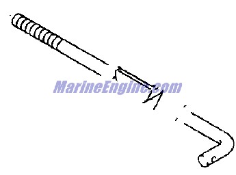 Evinrude Johnson OMC 5032287 - Shift Lever Link