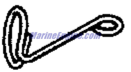 Evinrude Johnson OMC 5032304 - Fuel Hose Holder