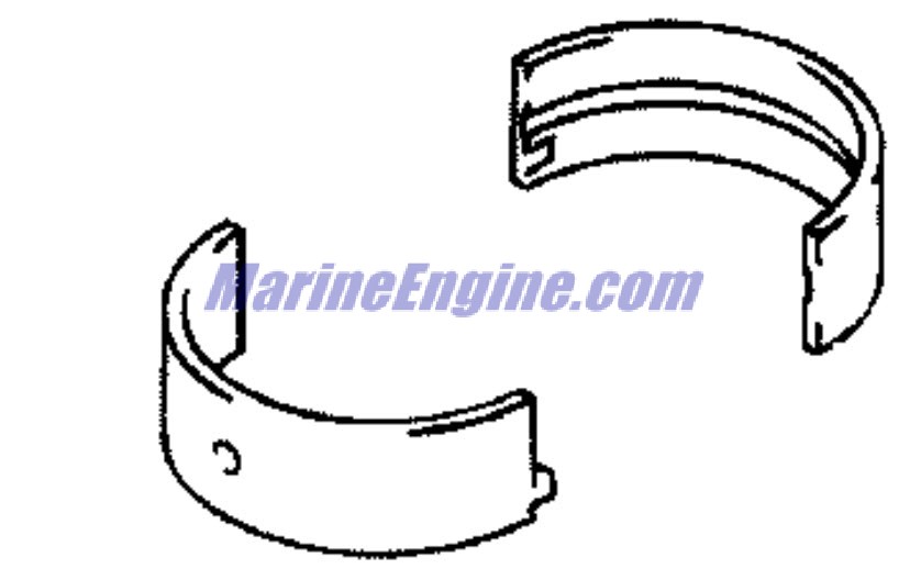 Evinrude Johnson OMC 5032316 - CrankShaft Bearing US:0.25
