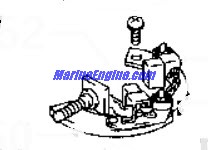 Evinrude Johnson OMC 5032338 - Brush Holder