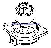 Evinrude Johnson OMC 5032345 - Starter Pinion Assembly