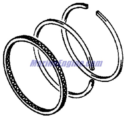 Evinrude Johnson OMC 5032349 - Flywheel, Rope Strt
