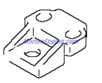 Evinrude Johnson OMC 5032474 - Support, Handle Rod