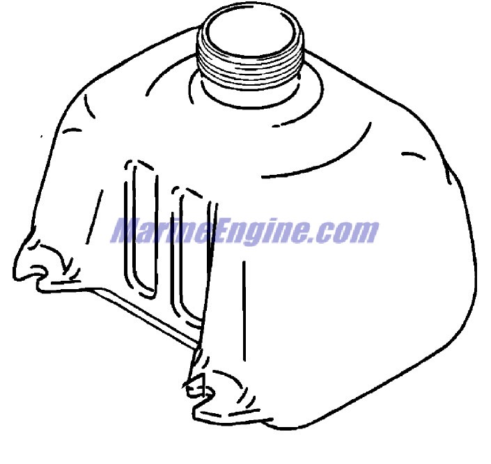 Evinrude Johnson OMC 5032500 - Fuel Tank