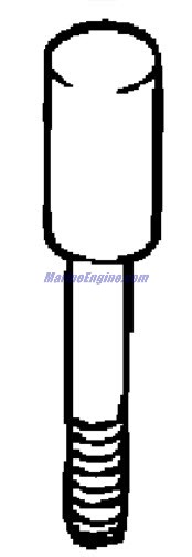 Evinrude Johnson OMC 5032501 - Bolt, Fuel Tank