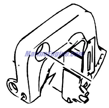 Evinrude Johnson OMC 5032507 - Stern Bracket - Port