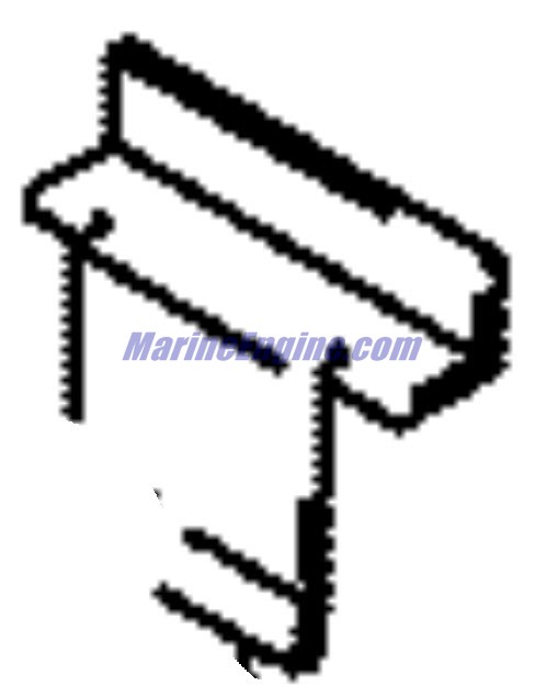 Evinrude Johnson OMC 5032545 - Exhaust Seal Plate