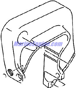 Evinrude Johnson OMC 5032547 - Swivel Bracket