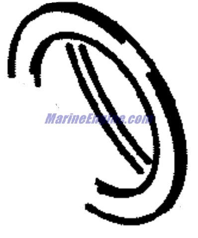 Evinrude Johnson OMC 5032569 - Shim (1.0MM)