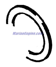 Evinrude Johnson OMC 5032574 - Shim (1.5MM)