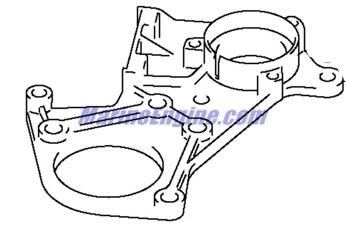 Evinrude Johnson OMC 5032601 - Upper Oil Seal Housing