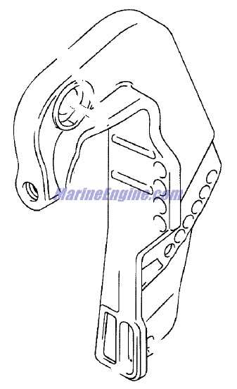 Evinrude Johnson OMC 5032626 - Bracket, Clamp - Port.