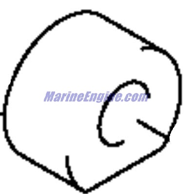 Evinrude Johnson OMC 5032661 - Eye, Tilt Rod